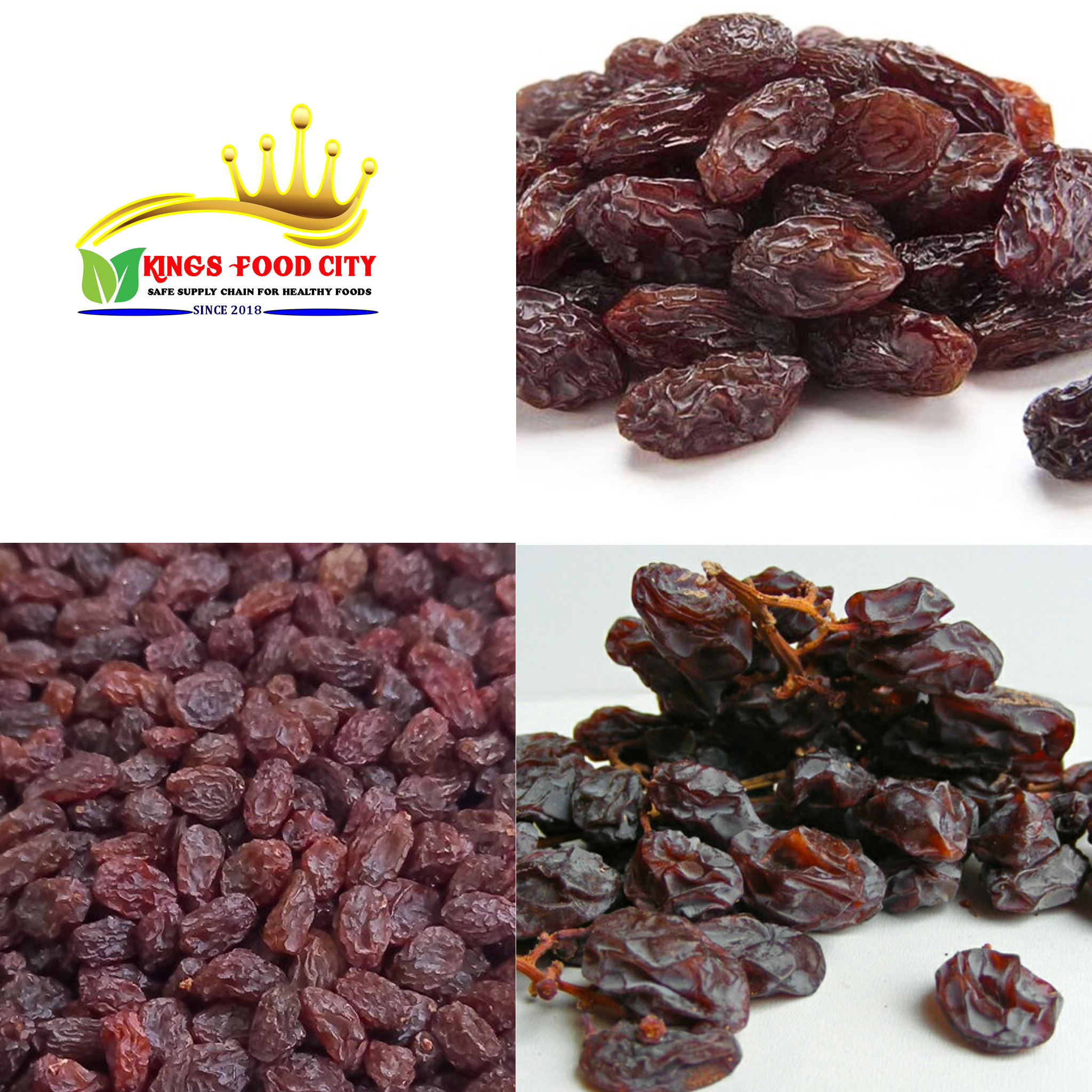 Types of Sun-Dried Raisins